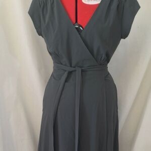 Wayre Grey wrap dress